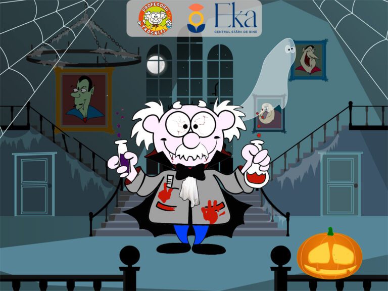 Super petrecere de Halloween cu Profesorii Trăsniți